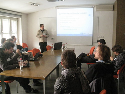 Aida/Web on BarCamp Ljubljana