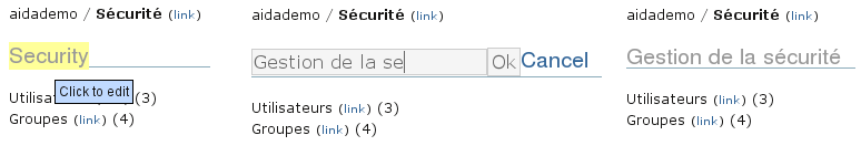 Aida/Web inline translation example Aida/Web inline translation example